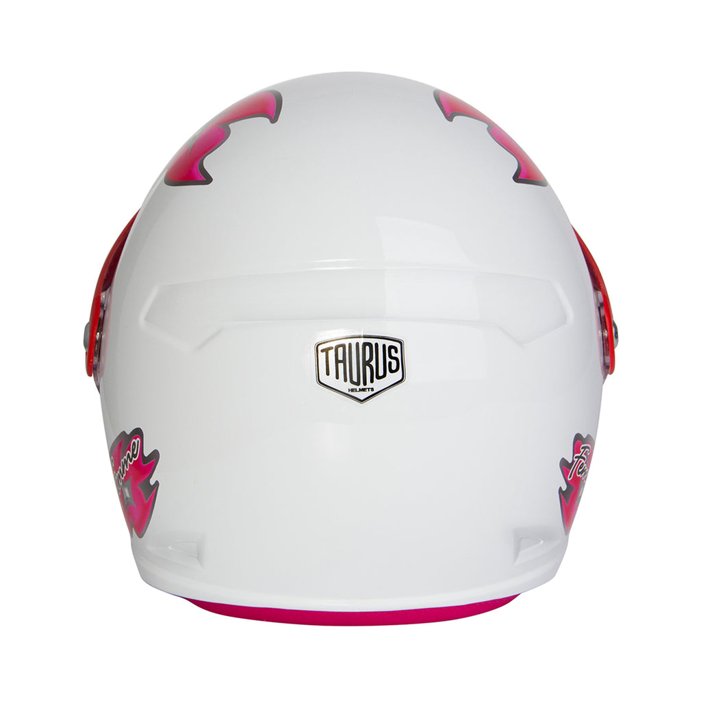 Capacete Wind Visor Femme Branco