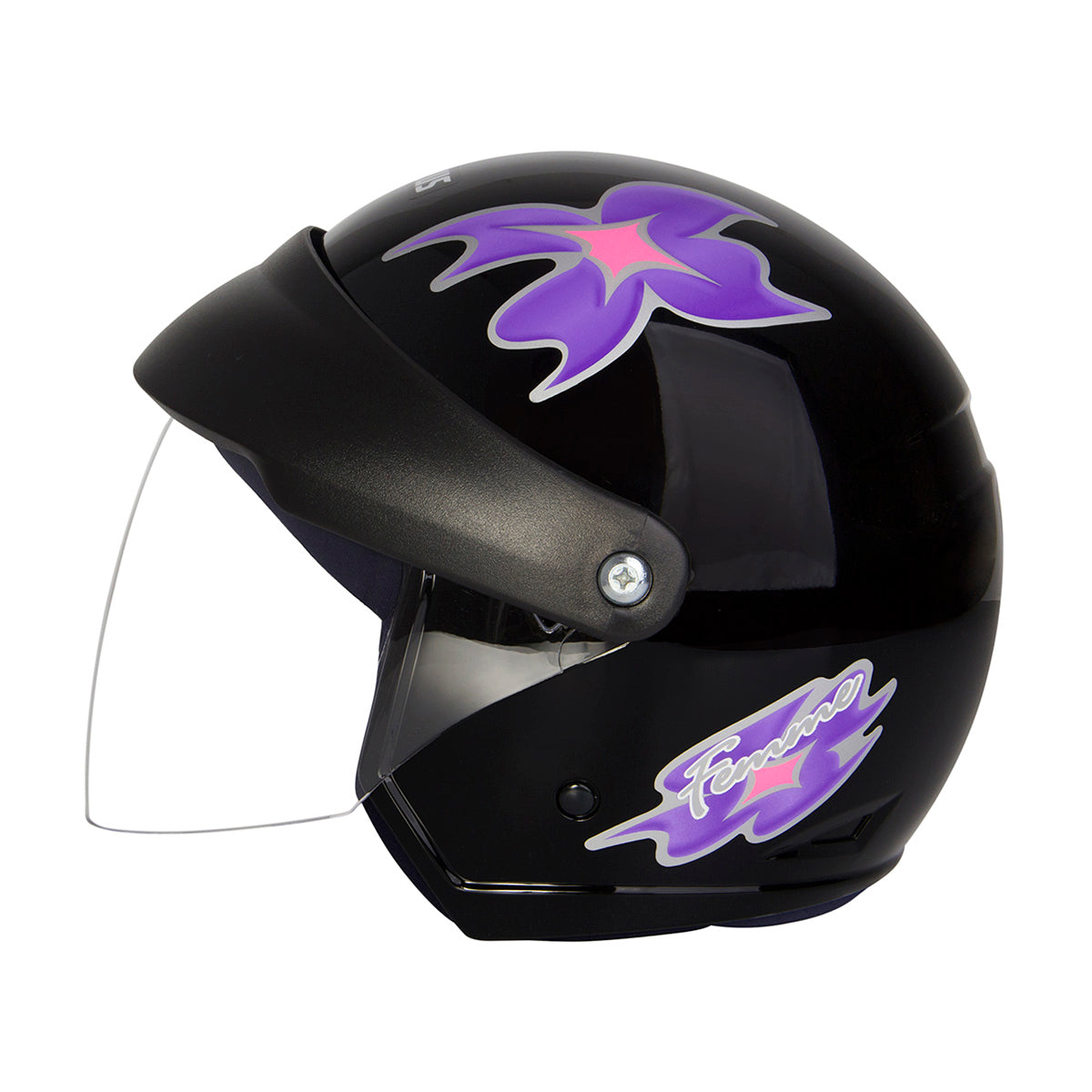 Capacete Wind Visor Femme Preto