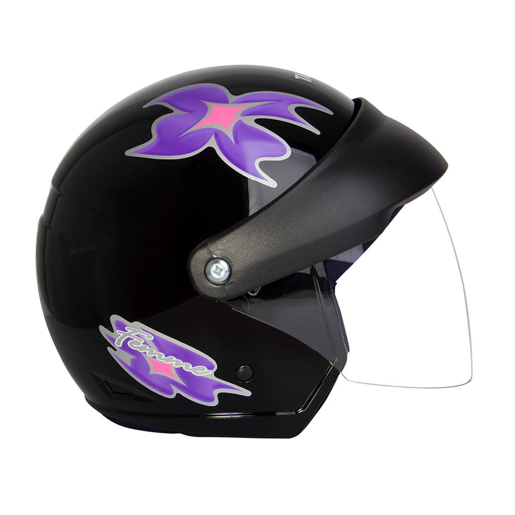 Capacete Wind Visor Femme Preto