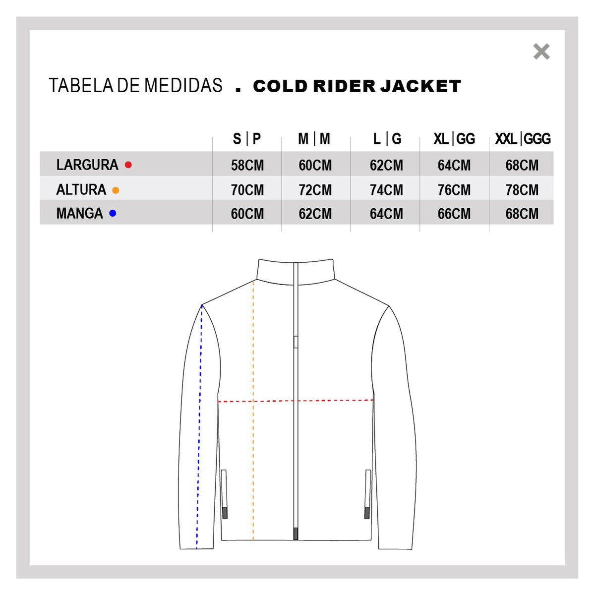 Jaqueta Urban Cold Rider