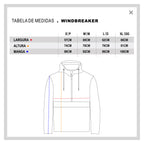 Windbreaker Urban Black Rock Skull
