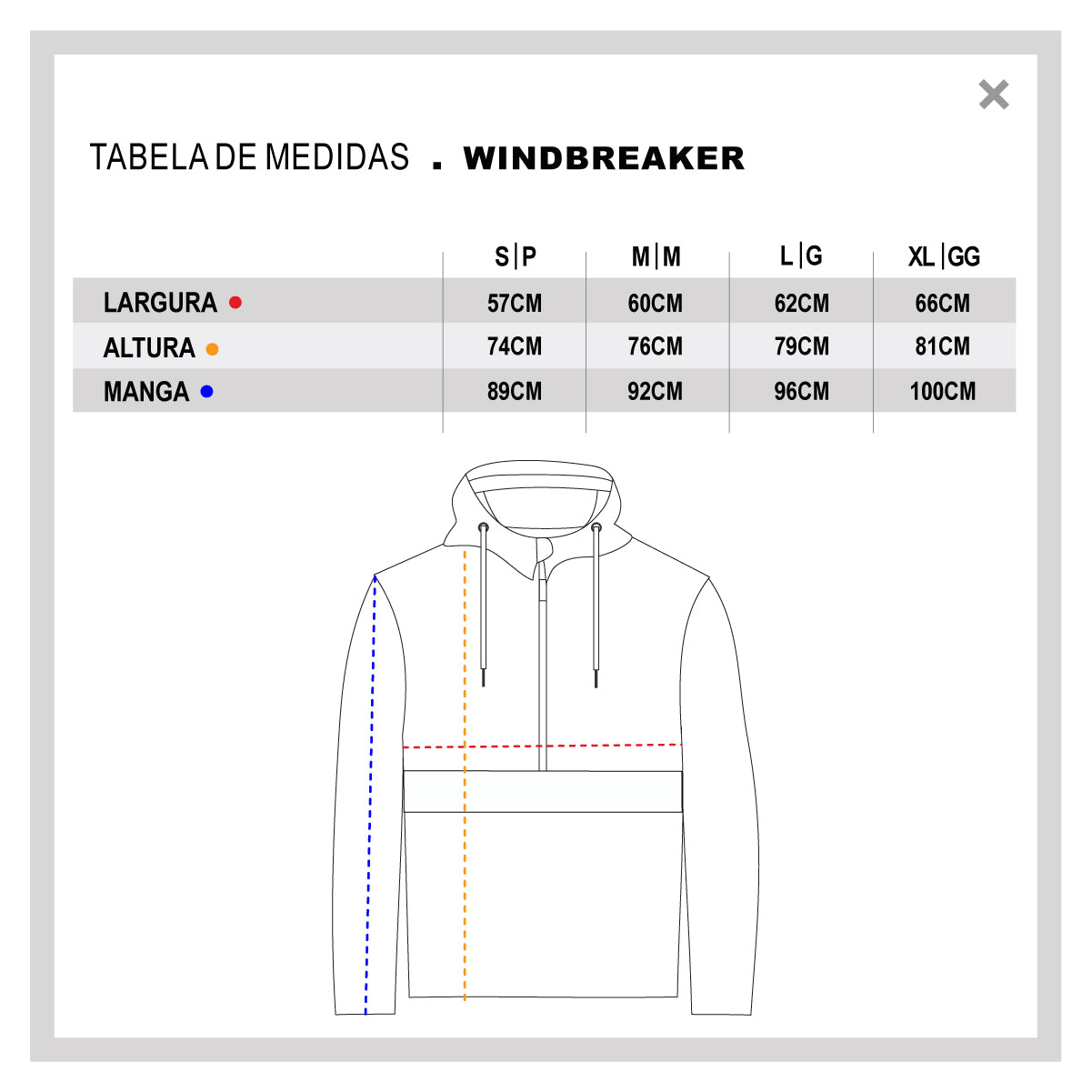 Windbreaker Urban Black Rock Skull