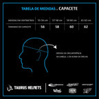 Capacete TH7 Vermelho Brilho