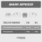 Capacete Urban Sports Bari Speed Verde Selva
