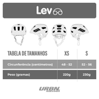 Capacete Urban Sports Lev Kids Off White